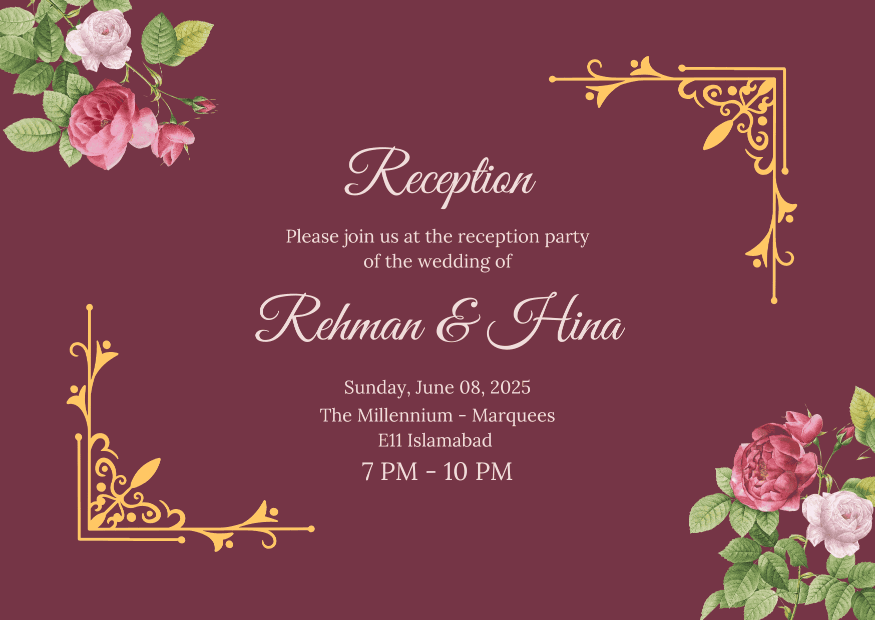 Wedding Card Design